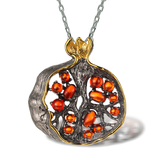 Pomegranate Garnet Necklace - penelope-it.com